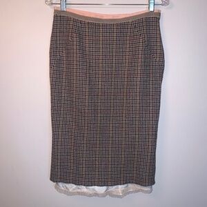 Paul Smith Tweed Skirt with Ruffle Hem 44